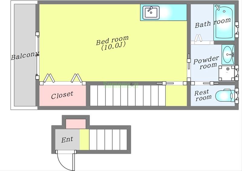 イエット平成の間取り