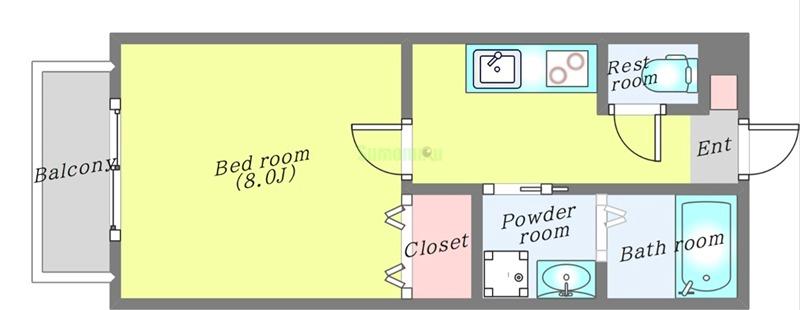 エクシア平成の間取り