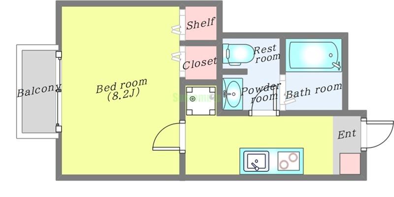 エムケミアIIの間取り