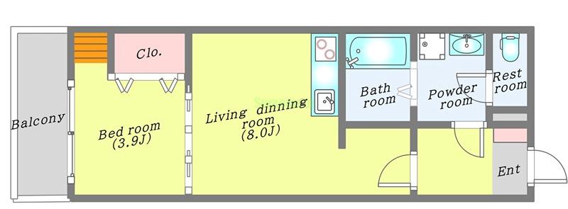 ラズワード薬師堂の間取り