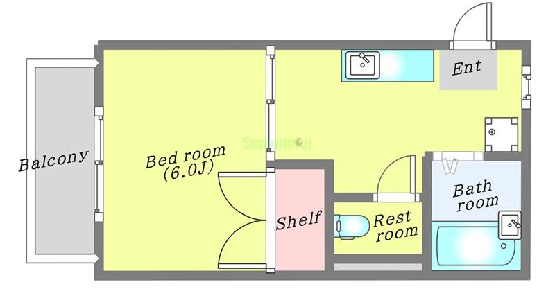 WISH河原町の間取り