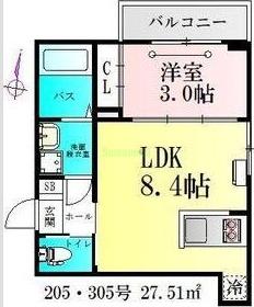 Clover木ノ下の間取り