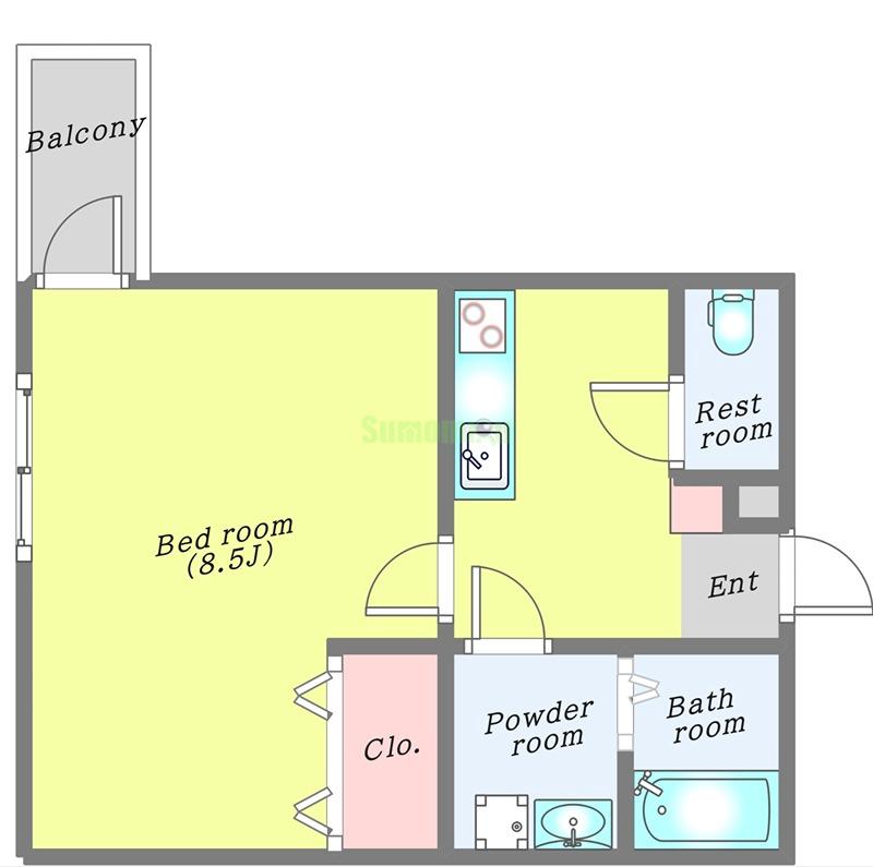 アーデン木ノ下の間取り