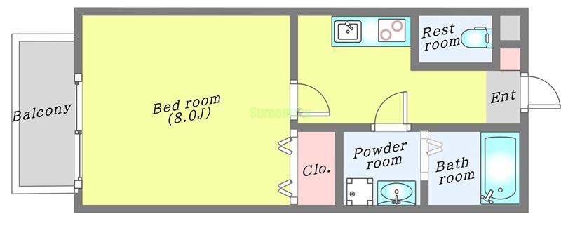 east mareの間取り