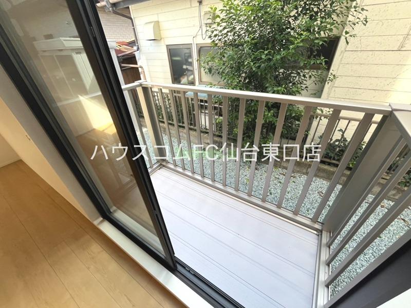 11/18 バルコニー