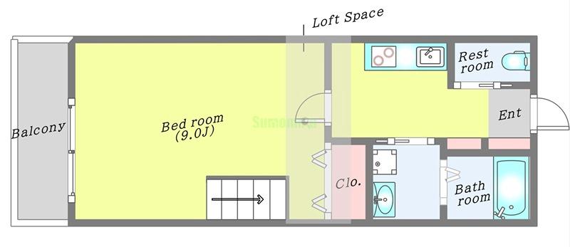 ブランニューY&Sの間取り