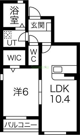 Avanti A棟の間取り