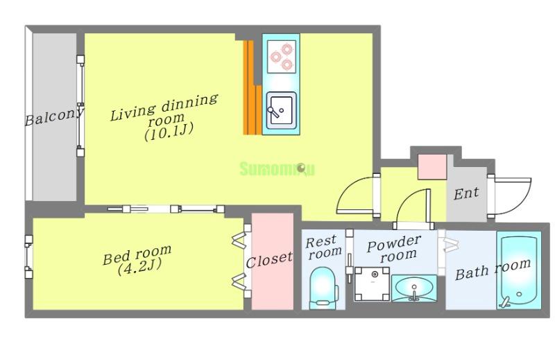 プランドール長町の間取り