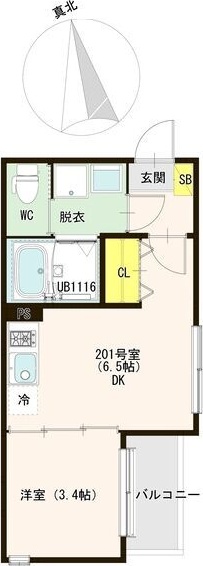 GREEN ACE IIの間取り