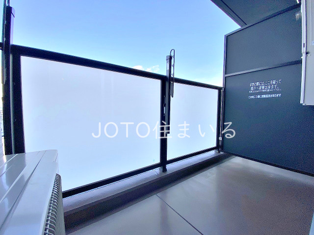 12/25 バルコニー