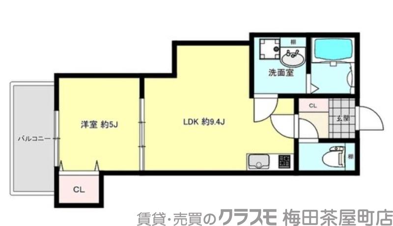 田川北の完工年月(2018年7月)築の賃貸アパートの間取り