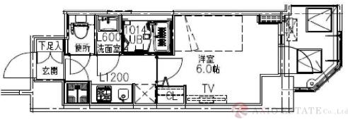 S-RESIDENCE都島Luxの間取り