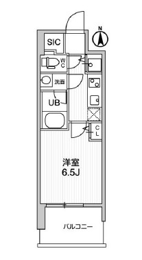 La Douceur北巽(旧:スプランディッド北巽)の間取り