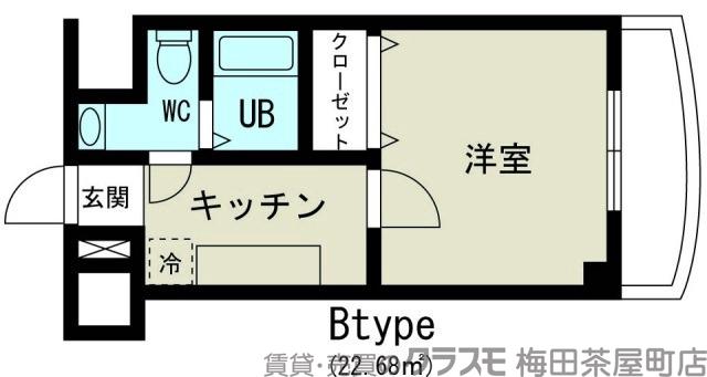 十三東の完工年月(1998年3月)築の賃貸マンションの間取り