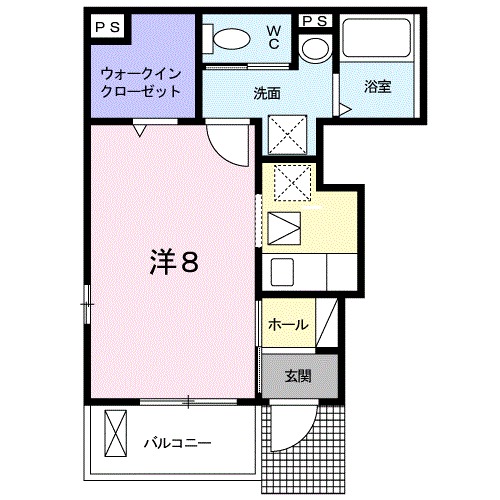 エル・グランツ正雀の間取り