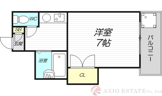 京和マンションの間取り