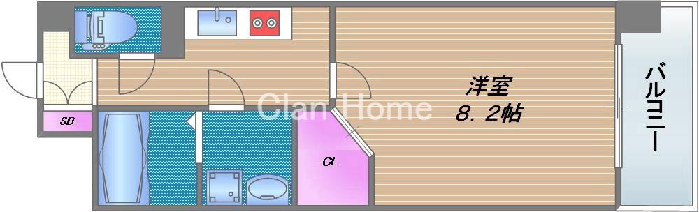ドゥーエ森ノ宮の間取り