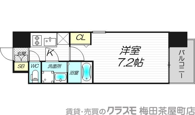 西三国の完工年月(2024年2月)築の賃貸マンションの間取り