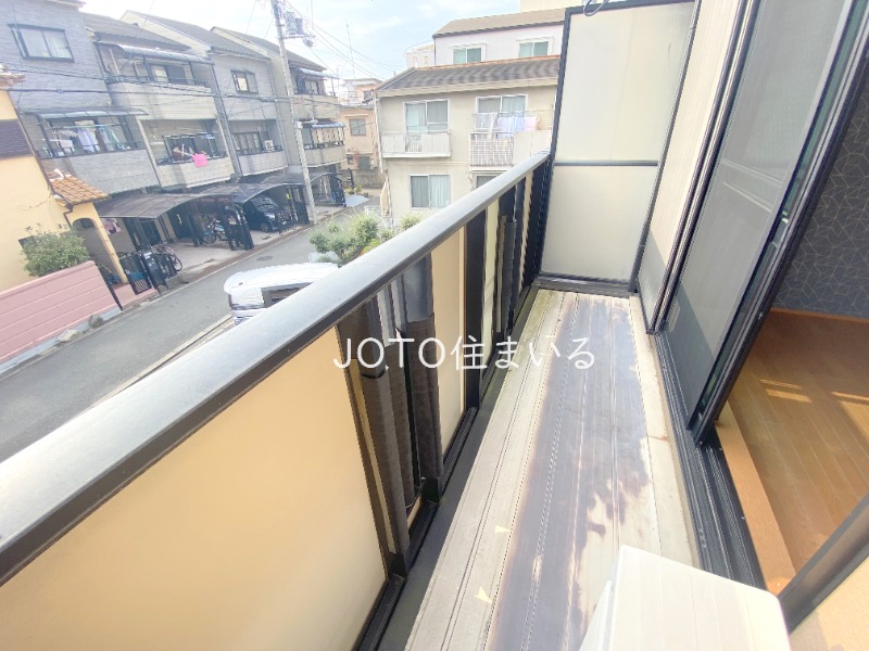 12/25 バルコニー