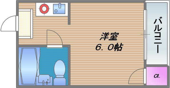 エスポワール深江の間取り