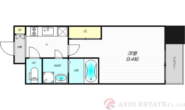 FLAT34新大阪南の間取り