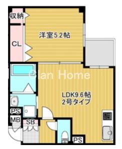 Urban Court Fuseの間取り