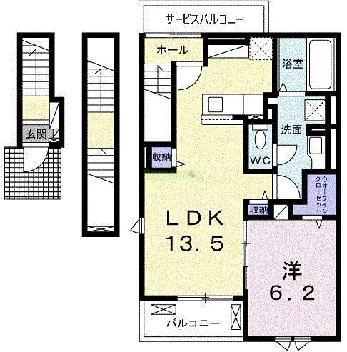 レジデンス上條の間取り