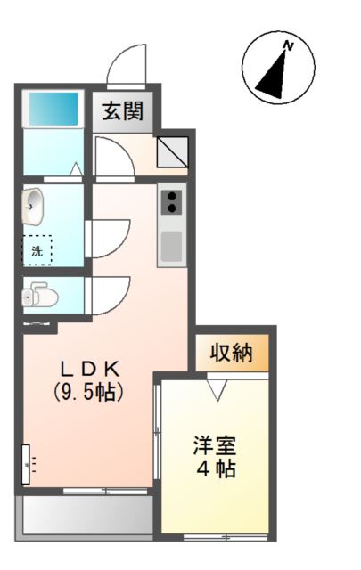 Star Terrace 福室の間取り