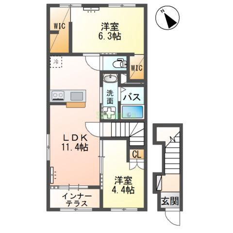 Amore Patria(アモーレ パートリア)の間取り