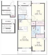 アルテール摂津の間取り