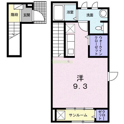 ソレイユ IZUMIの間取り