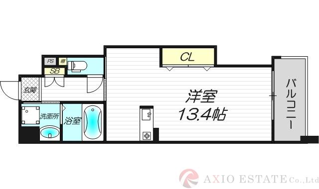 パストラーレ江坂の間取り