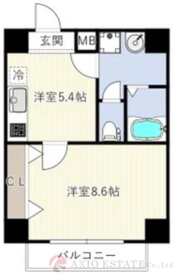 ES-Grande大阪同心の間取り