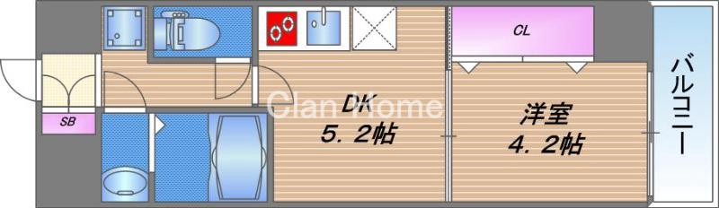 GARDENIA高井田の間取り