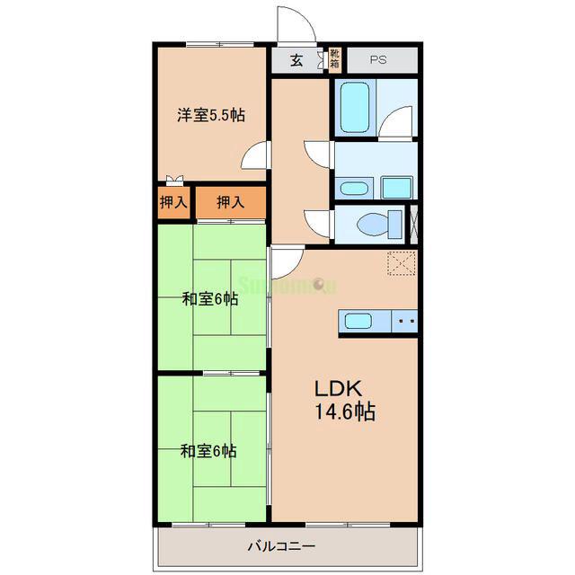 センチュリーヤマトⅡの間取り