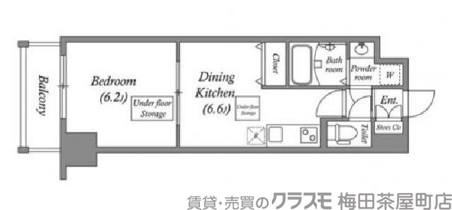十三東の完工年月(2008年2月)築の賃貸マンションの間取り