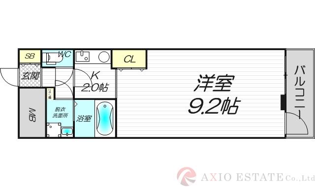 十三本町ウインズマンションⅡの間取り