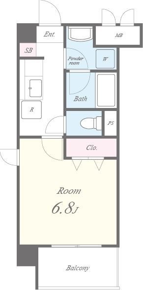 ピュールの間取り