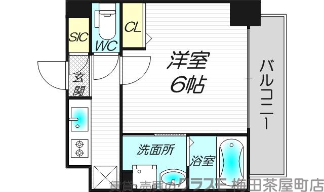 エスリードレジデンス大阪グランノースⅡの間取り