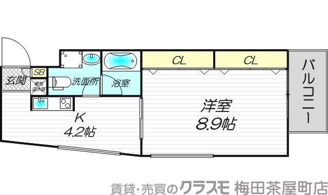 メゾンエトワル(淀川)の間取り