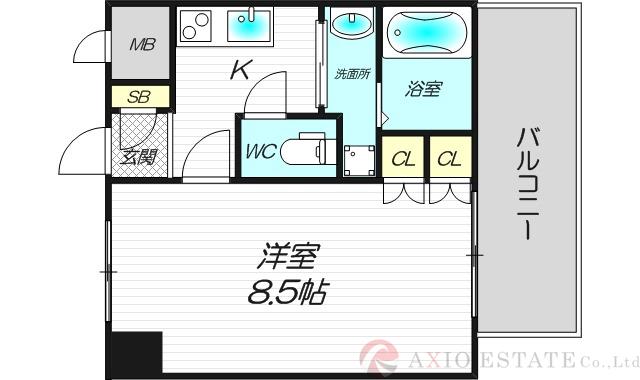 CREATO新大阪Serenityの間取り