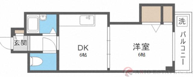 有馬パレス新大阪の間取り