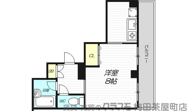 ルミエ新大阪の間取り