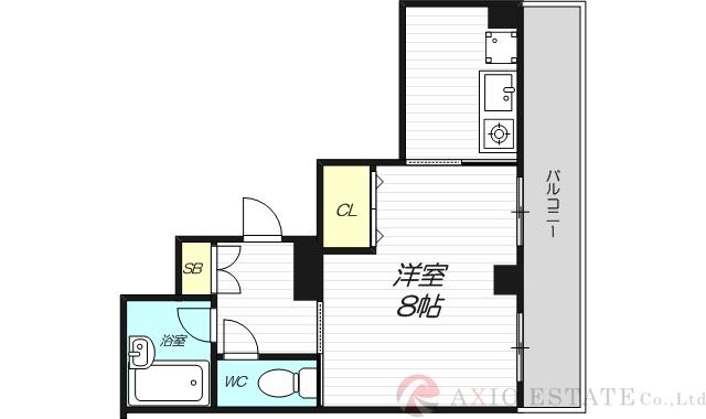 ルミエ新大阪の間取り