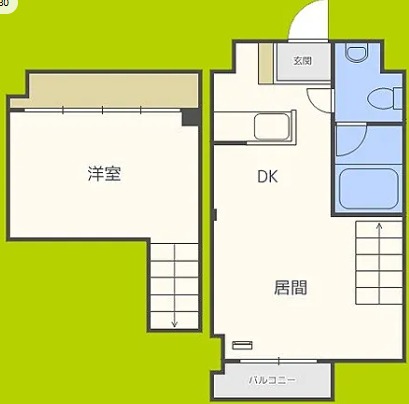 ボンボニエールの間取り