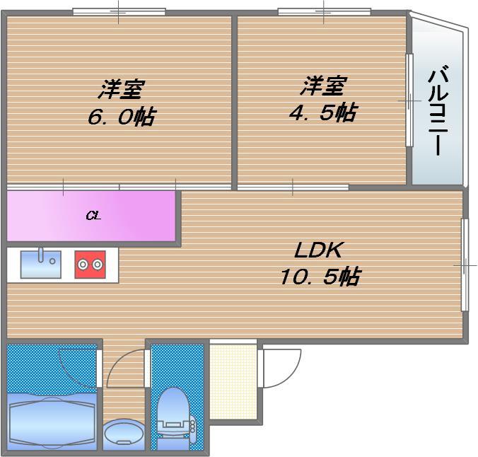 パルミエール新今里の間取り