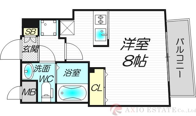 Luxe十三東の間取り