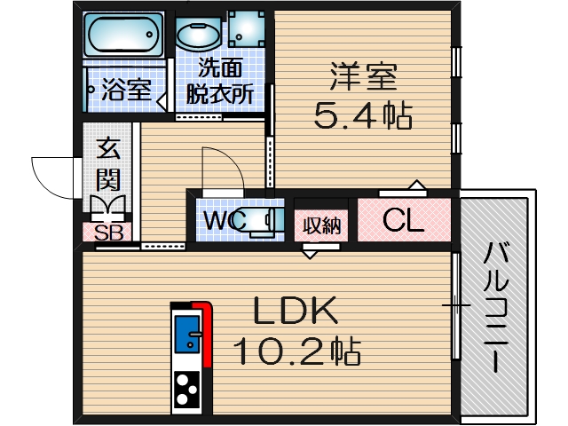 和光跡坂の間取り
