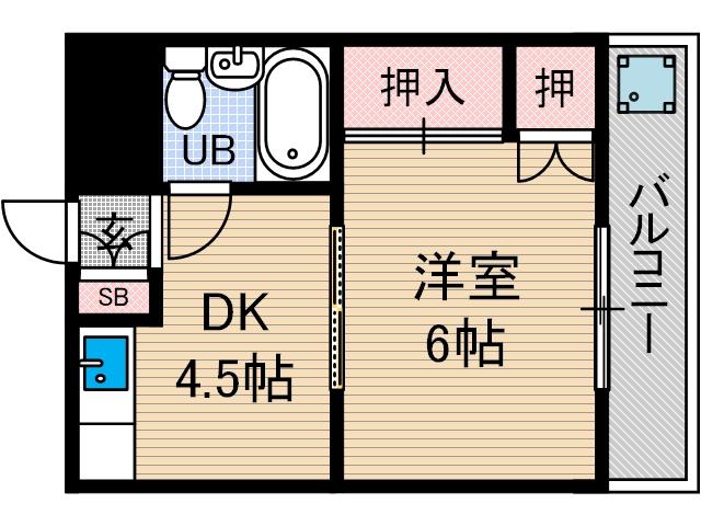 山本マンションの間取り