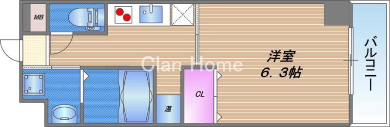 ヴァンスタージュ関目の間取り